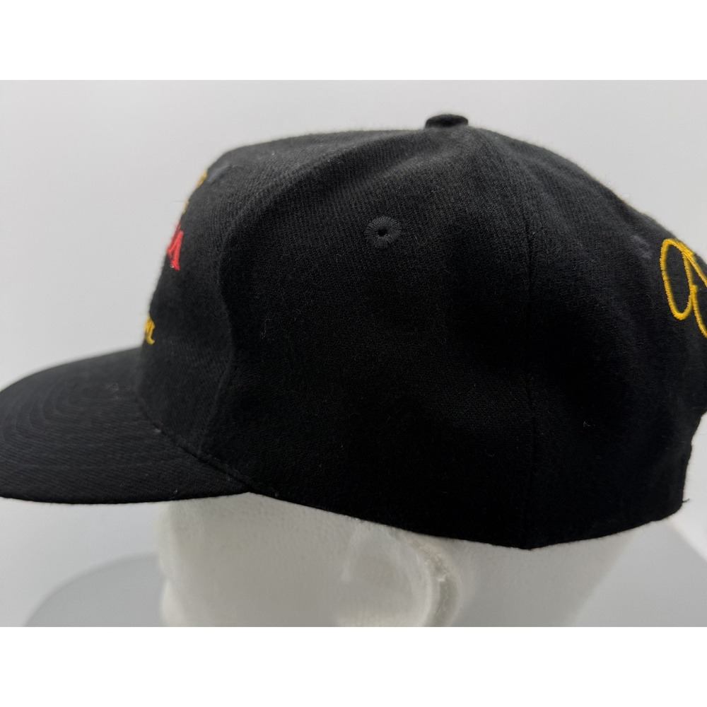 Vintage Joe Montana Super Bowl MVP Hat, Snapback Black NFL Cap, Wool, LA GEAR - Picture 5 of 6